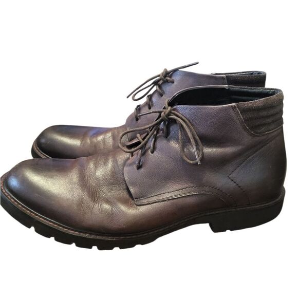 Robert Graham Vasa Walk-Hero Comfort Leather Mens Chukka Boot RG5431B Size 12 - Picture 1 of 9